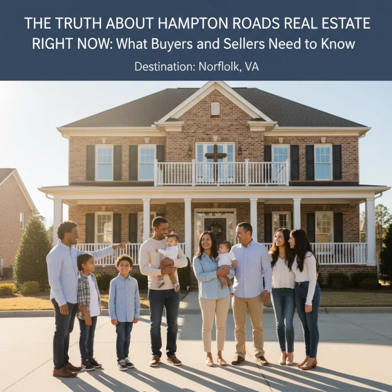The Truth About Hampton Roads Real Estate Right Now: What Buyers and Sellers Need to Know