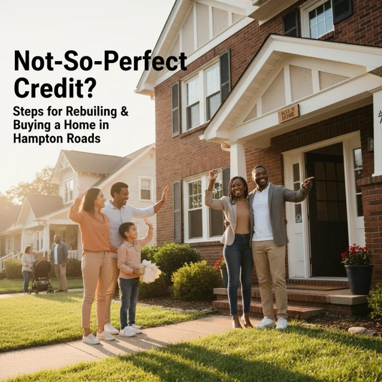Not-So-Perfect Credit? Steps for Rebuilding & Buying a Home in Hampton Roads
