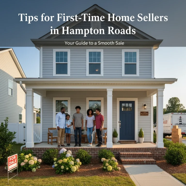 Tips for First-Time Home Sellers in Hampton Roads